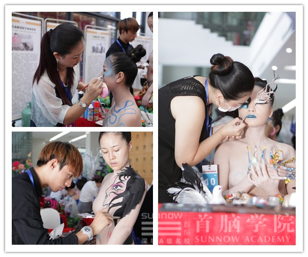 首脑学院老师参赛现场